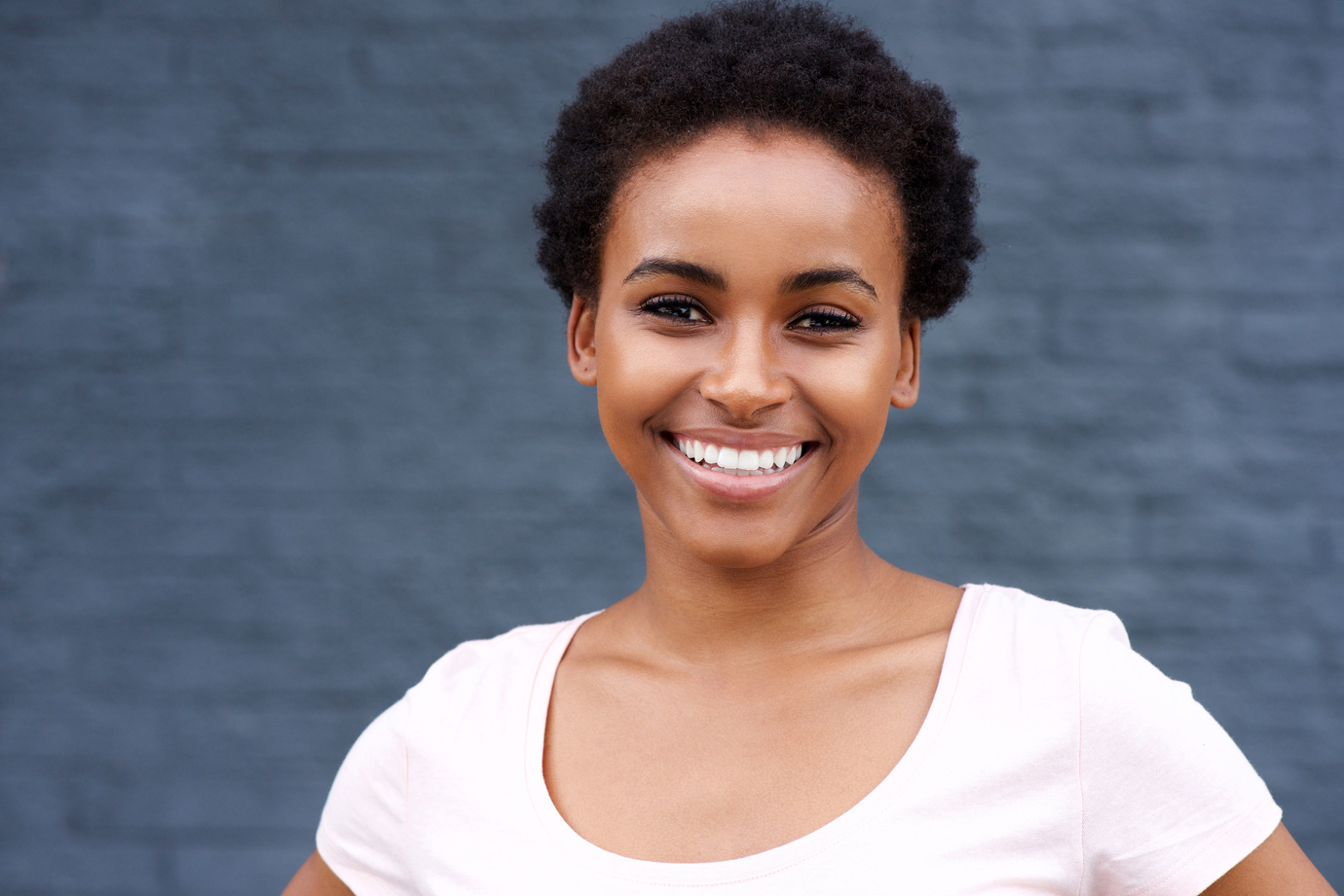Portrait of a Smiling Woman